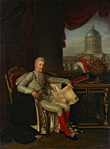 Portrait of Count a. With. Stroganova