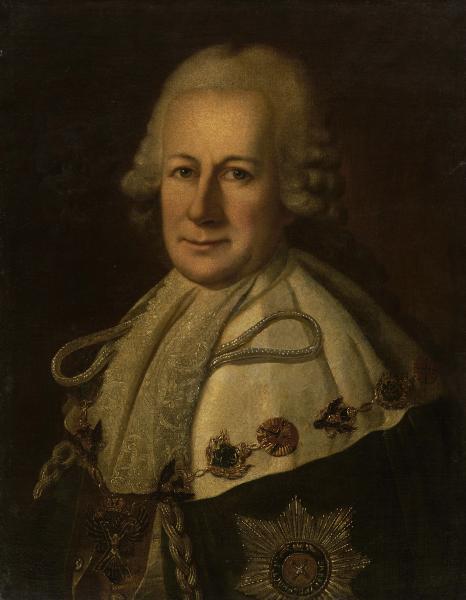 Portrait of Admiral Semyon Ivanovich Mordvinov (1701-1777)