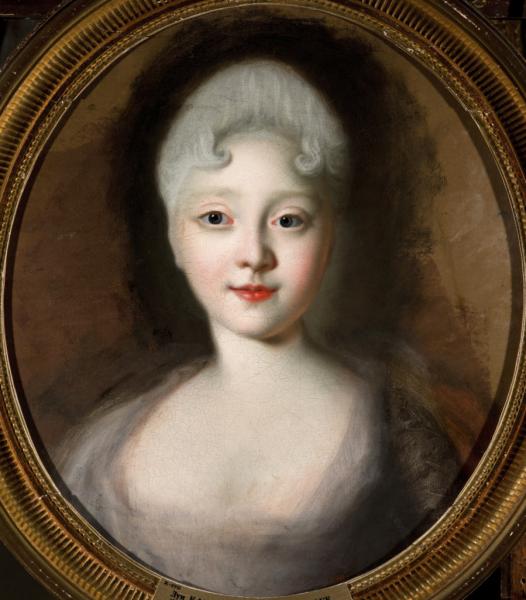 Portrait of Cesarevna Elizabeth Petrovna