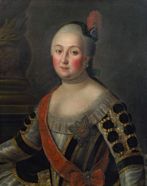 Portrait of Countess a. To. Vorontsova (nee Skavronskaya)