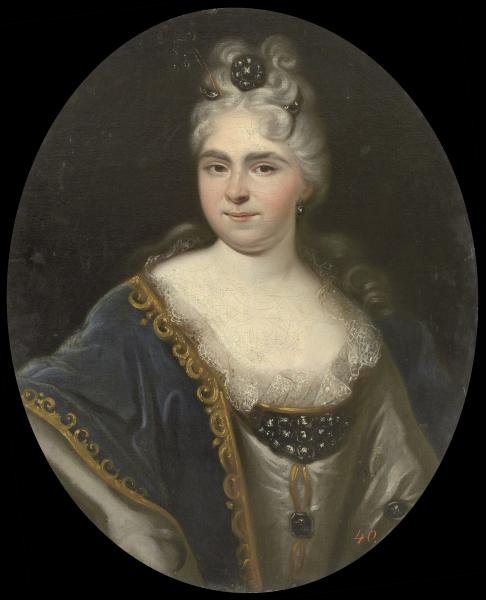 Portrait of Princess Natalia Alekseevna, sisters Peter I